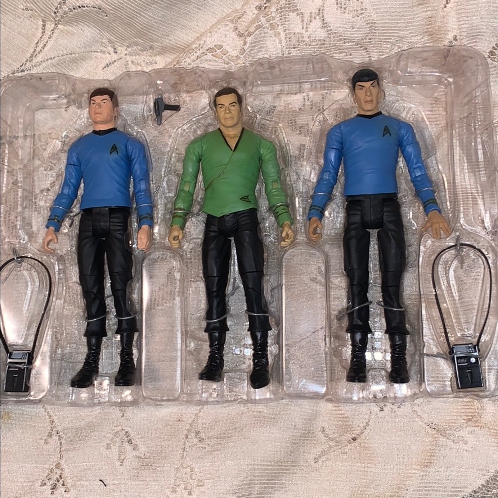 Art Asylum Star Trek action figures